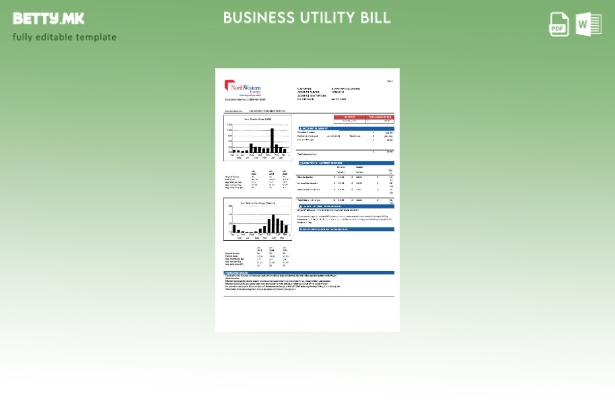 Верзија за комунални сметки за деловна сметка на северозападна енергија на САД